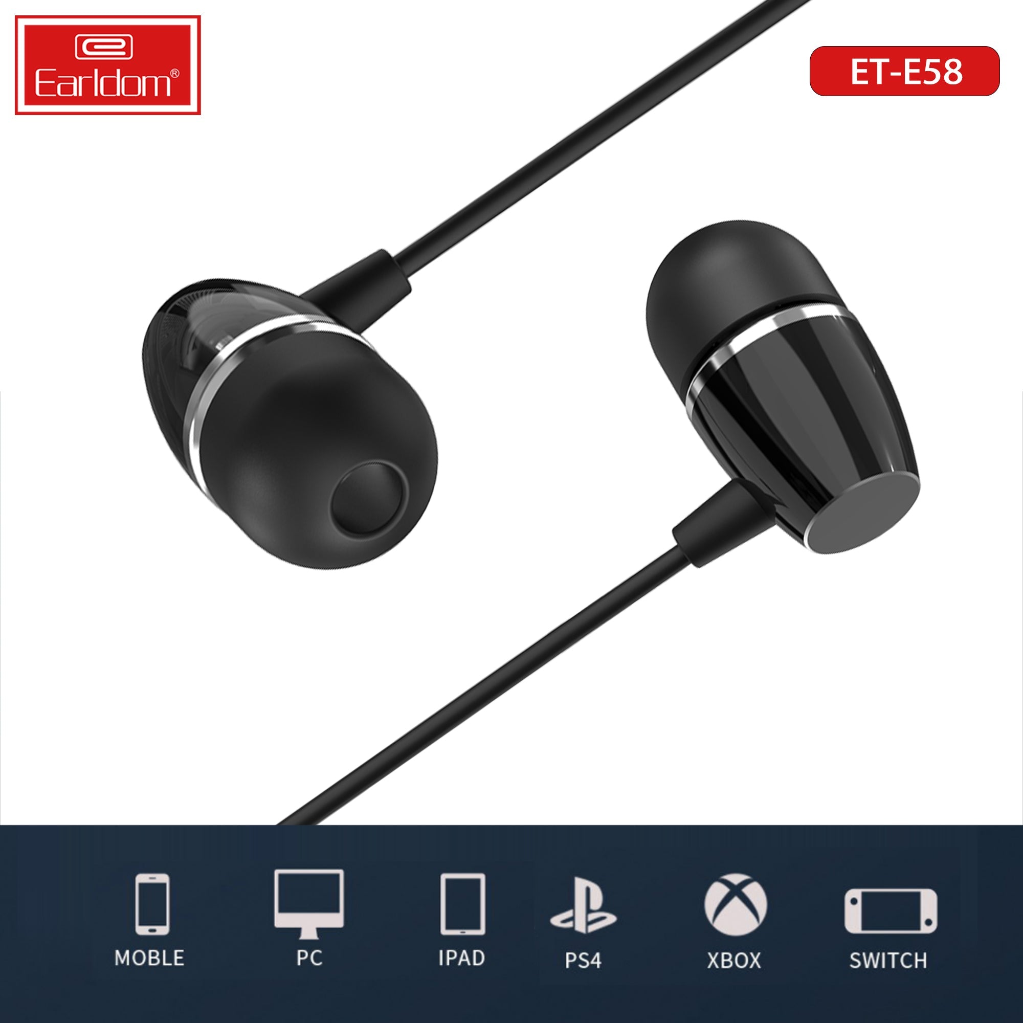 ET-E57 Handsfree aux Earphone ET-E57 Handsfree aux Earphone
